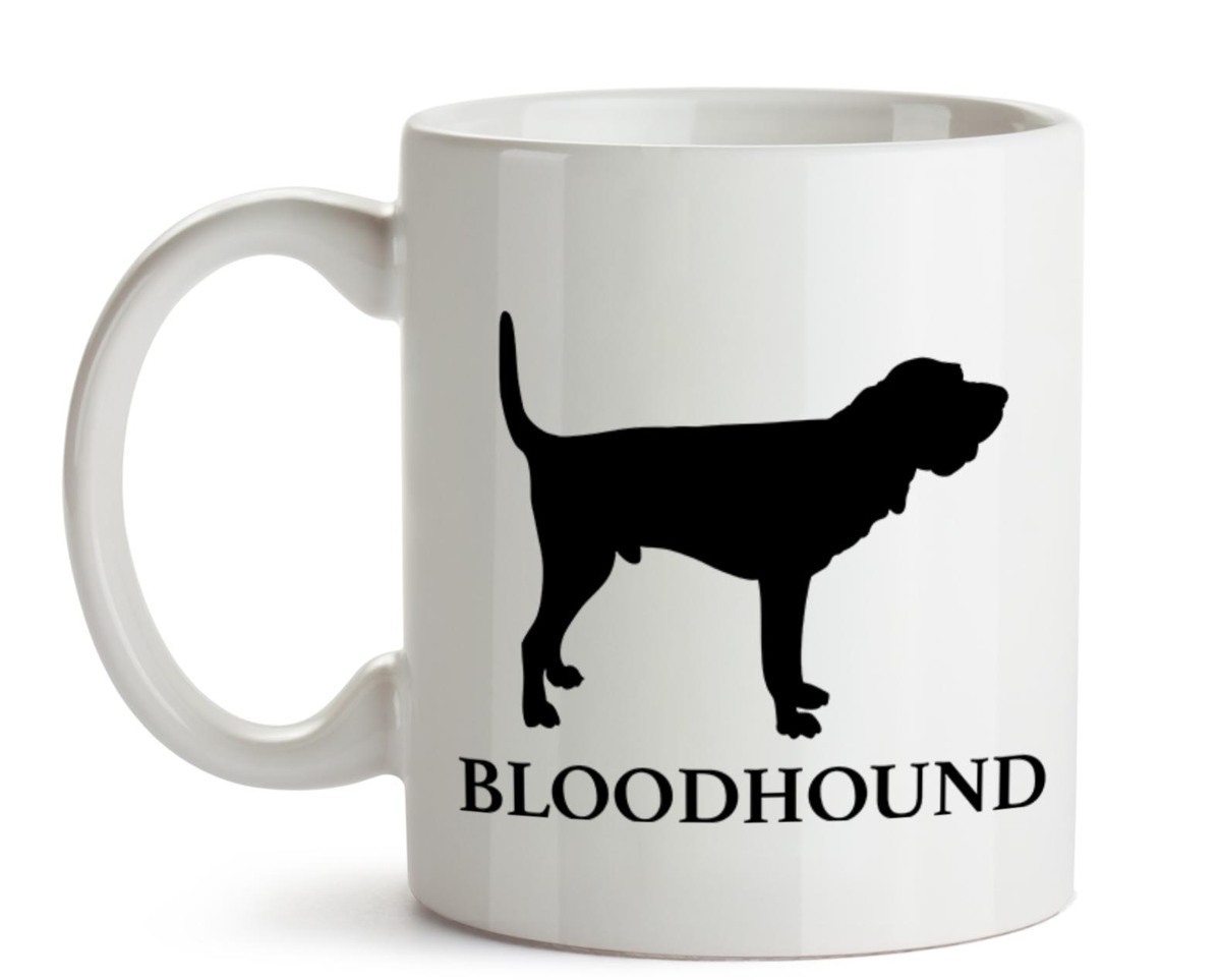 大人気《愛犬マグカップ/Dog Mugcup》【Bloodhound/ブラッドハウンド】イヌ/ワンちゃん/ペット/Pet-72_画像1