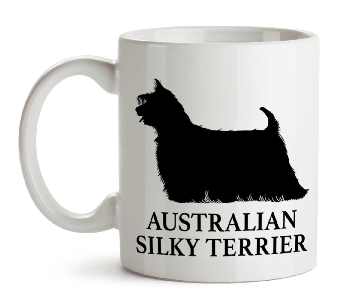 大人気《愛犬マグカップ/Dog Mugcup》【Australian Sillky Terrier/オーストラリアン・シルキー・テリア】イヌ/ワンちゃん/ペット/Pet-32_画像1
