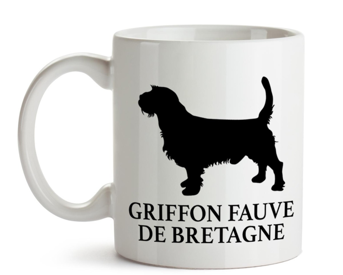 大人気《愛犬マグカップ/Dog Mugcup》【Griffon Fauve de Bretagne Dog/グリフォン・フォーヴ・ド・ブルターニュ・ドッグ】イヌ/ペット-223_画像1