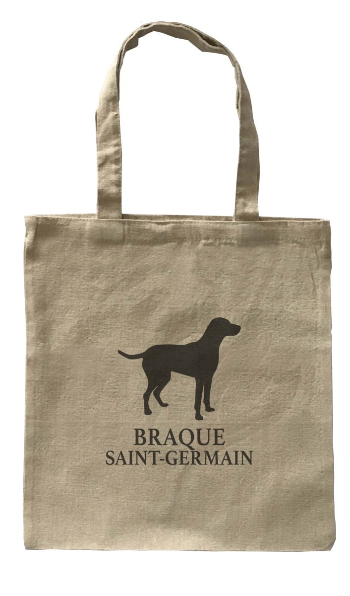 Dog Canvas tote bag/愛犬キャンバストートバッグ【Braque Saint-Germain/サン・ジェルマン・ポインター】イヌ/ペット/ナチュラル-92_画像1