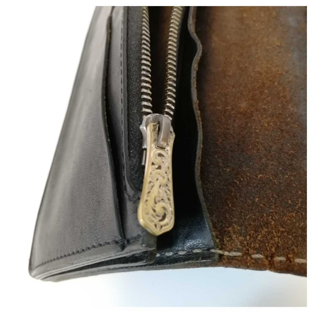 FUNNY ファニー AMERICAN LATIGO レザー ウォレット 長財布 財布 USED