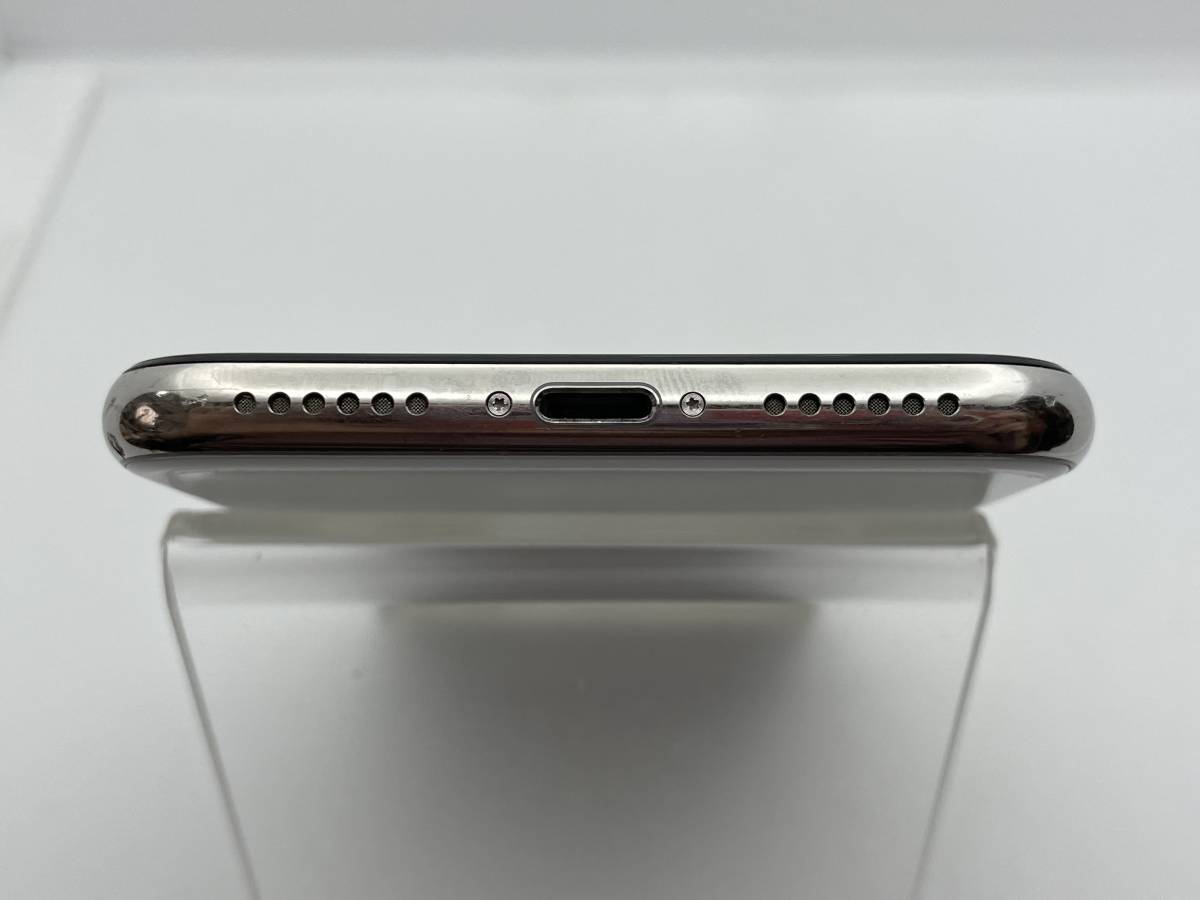 中古・ジャンク】液晶内部・背面割れ 液晶不良 Apple iPhone X 64GB au 