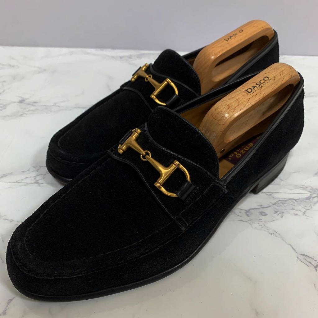 enzo bonafe 定価126,500円 BEAMS F 別注 スウェードレザー ビット