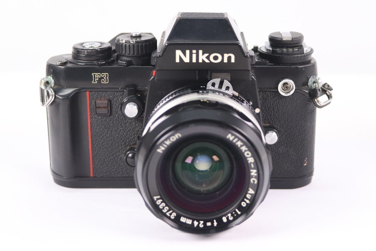 ジャンク品】NIKON ニコン F3 アイレベル NIKKOR-N・C AUTO 24mm F2.8