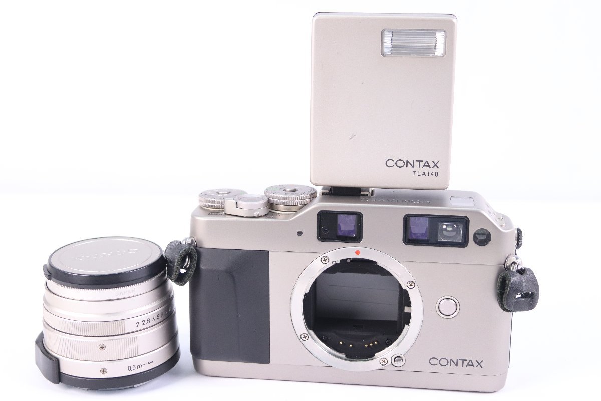 CONTAX G1 Carl Zeiss Planar ストロボ付き｜フィルムカメラ www
