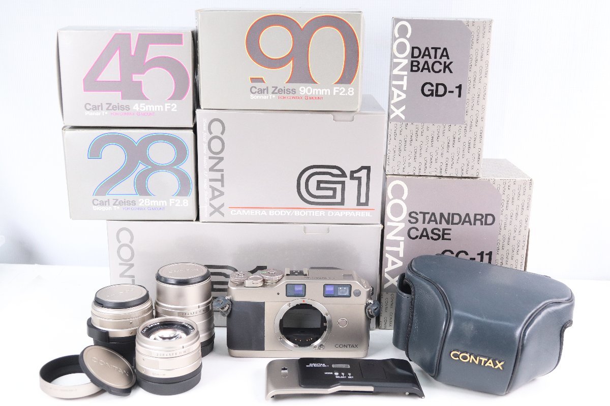 コンタックスのフィルムカメラ.G1.プラナーレンズです www.anac-mali.org