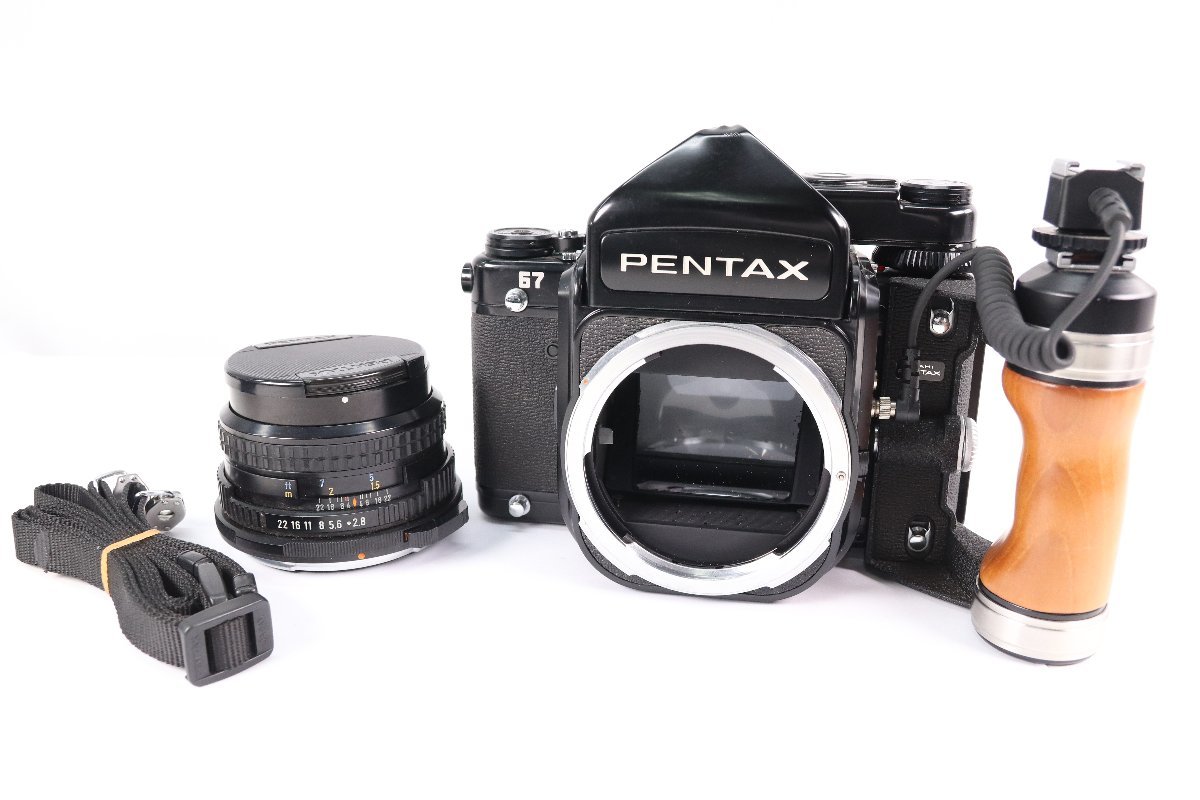 PENTAX ペンタックス 67 SMC 90mm F2.8 焦点レンズ 木製グリップ付 中判フィルムカメラ  38207-F(ペンタックス)｜売買されたオークション情報、yahooの商品情報をアーカイブ公開 - オークファン（aucfan.com）