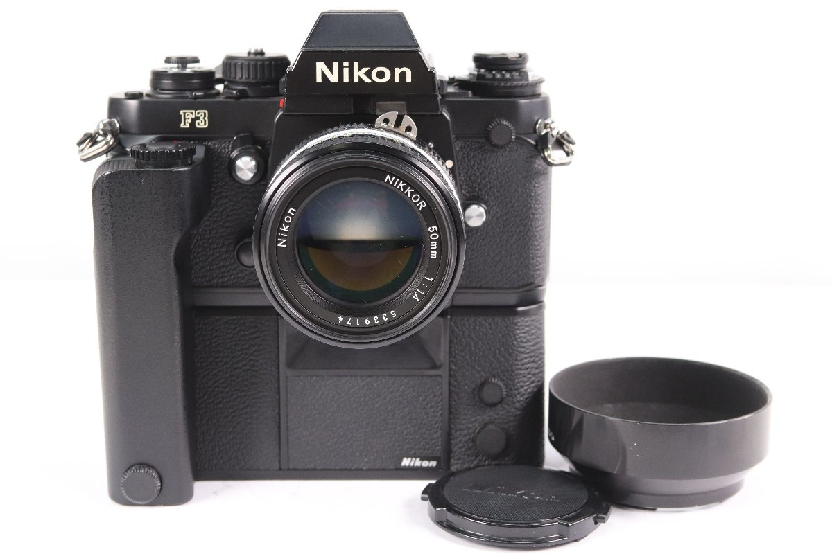 NIKON ニコン F3 NIKKOR 50mm F1.4 MD-4 フィルムカメラ 一眼レフ 単