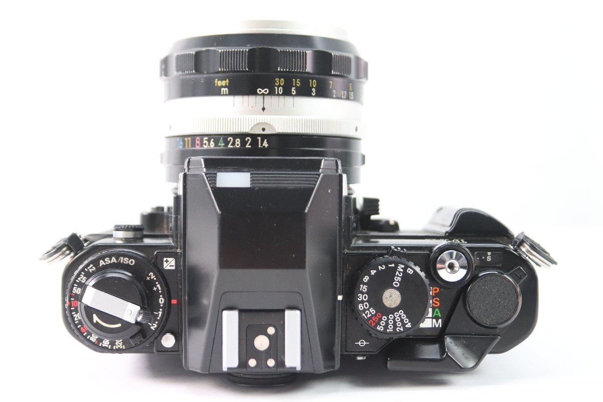 【ジャンク品】NIKON ニコン FA NIKKOR-S AUTO 50mm F1.4 一眼レフ フィルム カメラ 単焦点 レンズ 37782-K_画像5