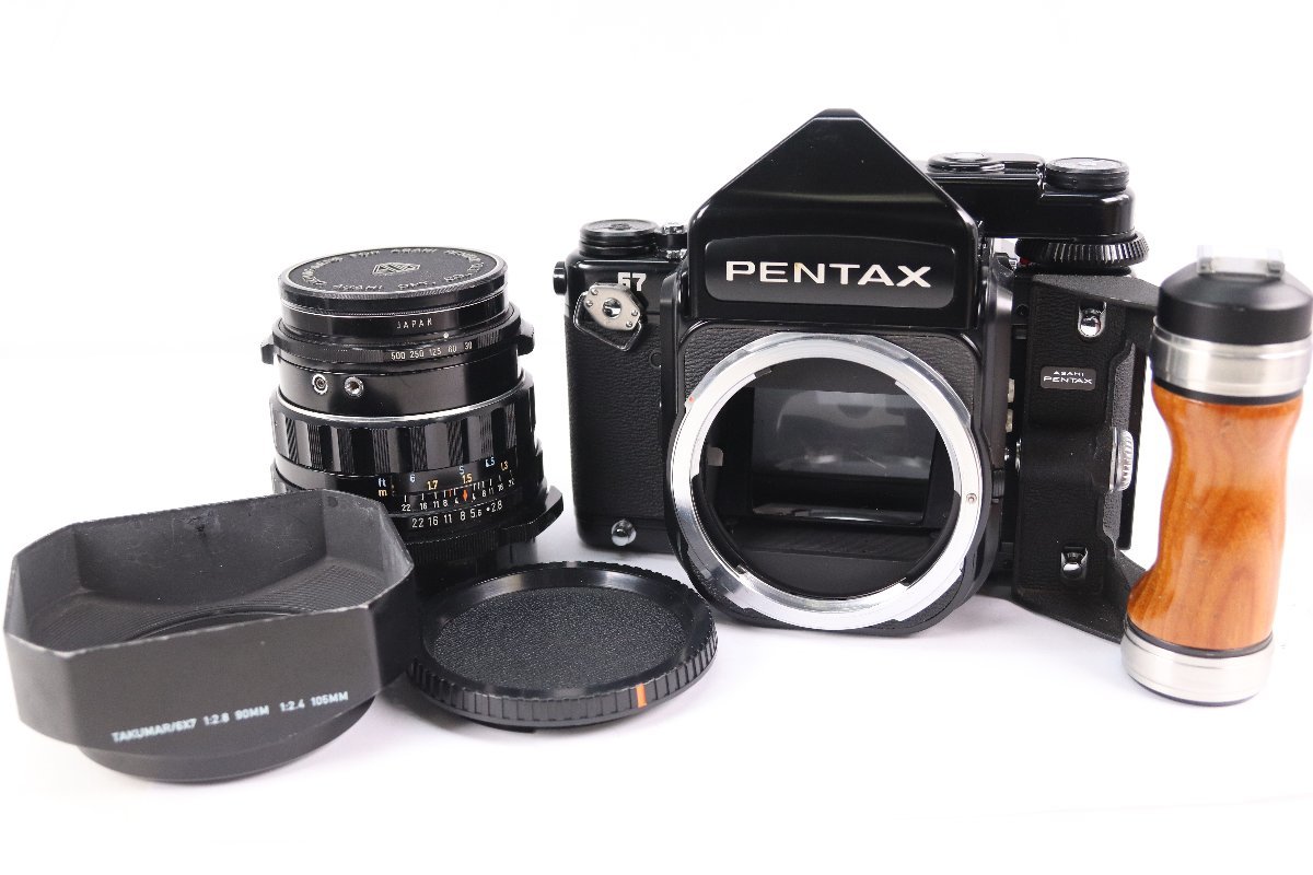 PENTAX 67 ペンタックス TTL ファインダー 中判 フィルムカメラ +