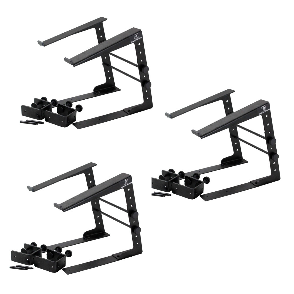 Dicon Audio LAPTOP LPS-002 STAND clamps with ラップトップスタンド×3セット 素敵な LPS-002
