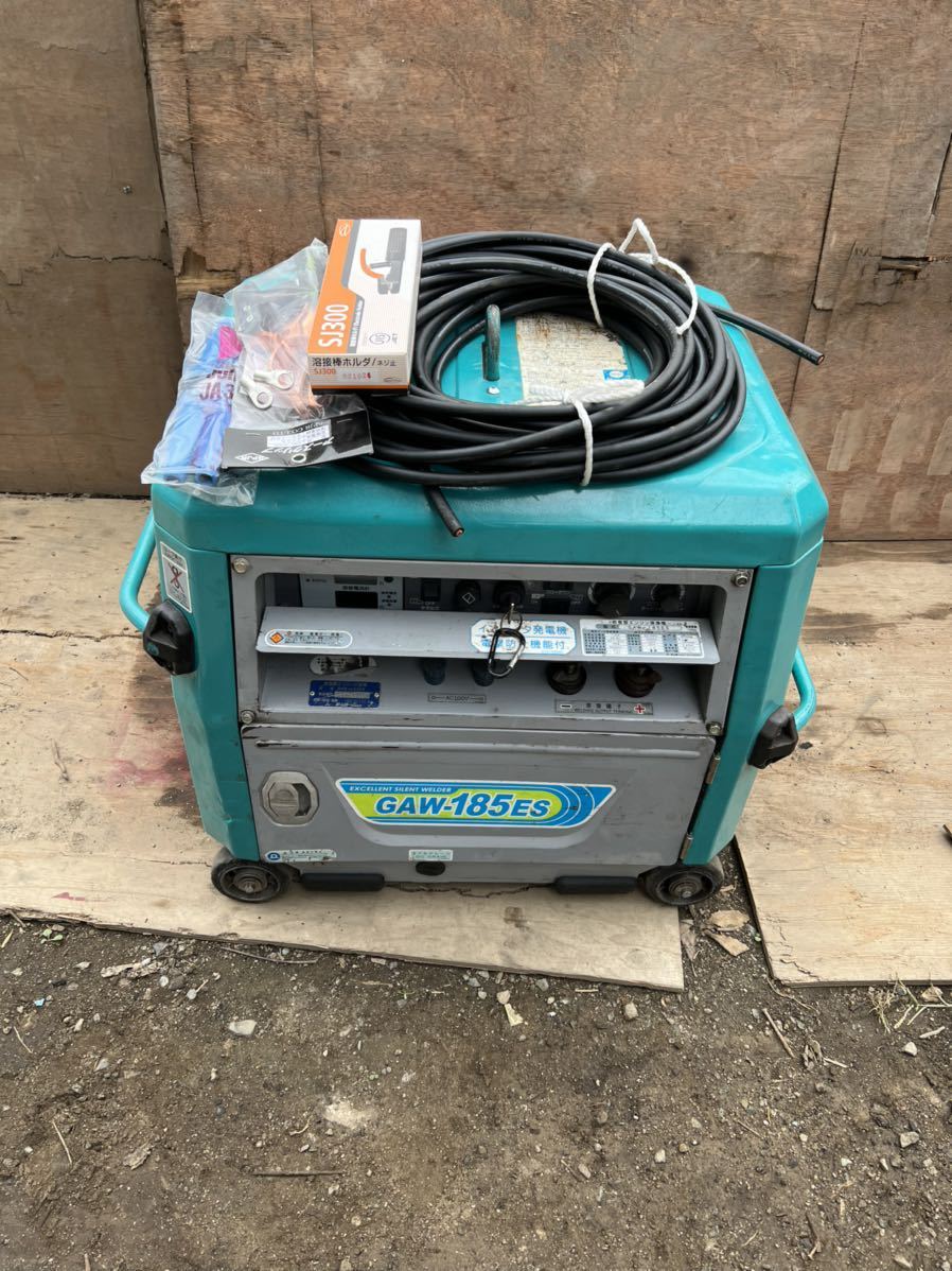 デンヨー Denyo エンジン溶接機 インバーター 発電機 GAW- 185ES デンヨー Denyo エンジン溶接機 インバーター 発電機 GAW- 185ES