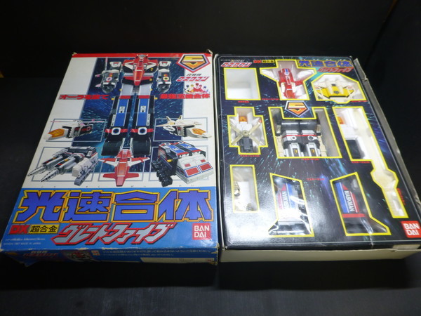 ☆ 当時物 BANDAI 光戦隊マスクマン 光速合体 DX超合金 グレート