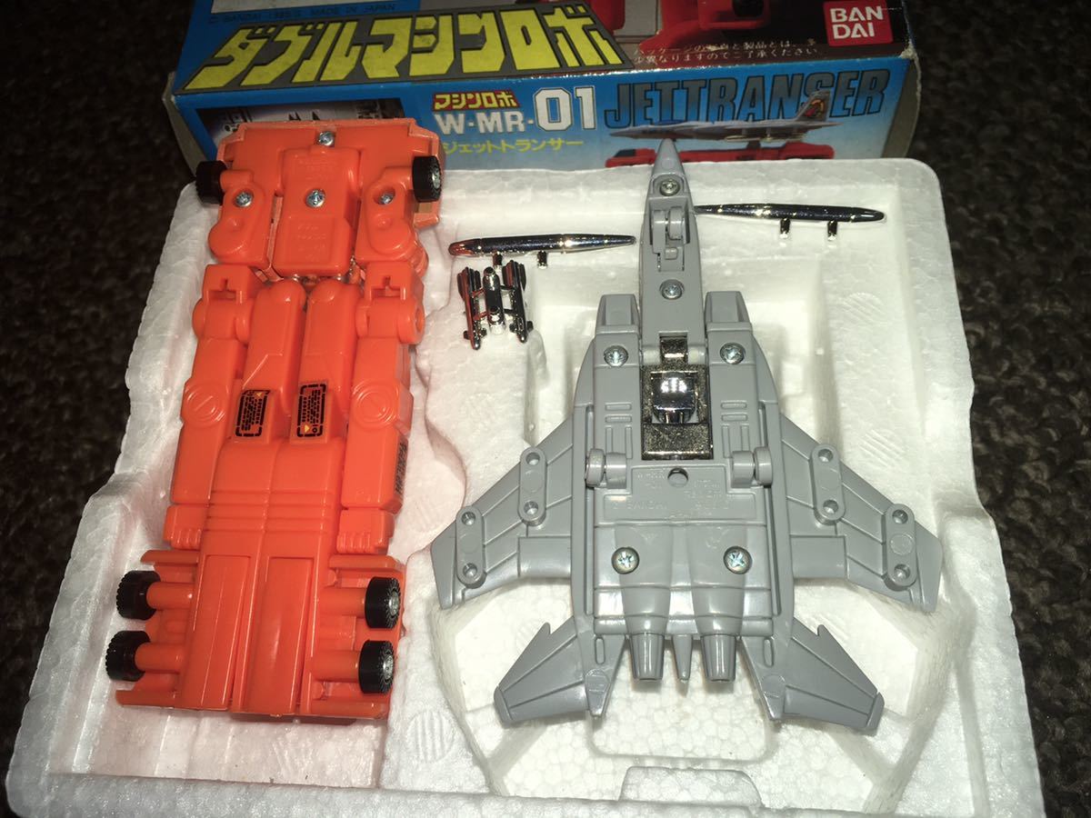 バンダイ ダブルマシンロボ ジェットトランサー W-MR-01 バンダイ ダブルマシンロボ ジェットトランサー W-MR-01
