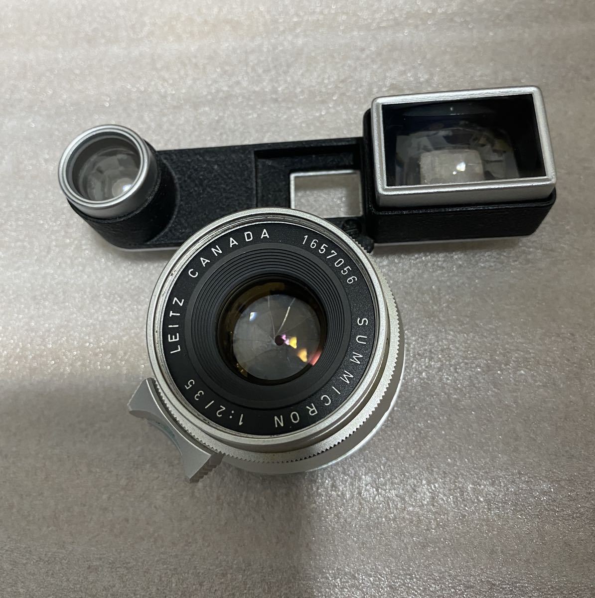 珍品 Leica Summicron M 35mm f2 Canada ズミクロン ライカ メガネ付き 第1世代 8枚玉_画像1