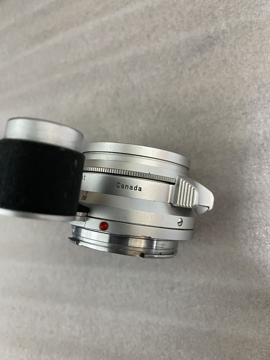 珍品 Leica Summicron M 35mm f2 Canada ズミクロン ライカ メガネ付き 第1世代 8枚玉_画像6