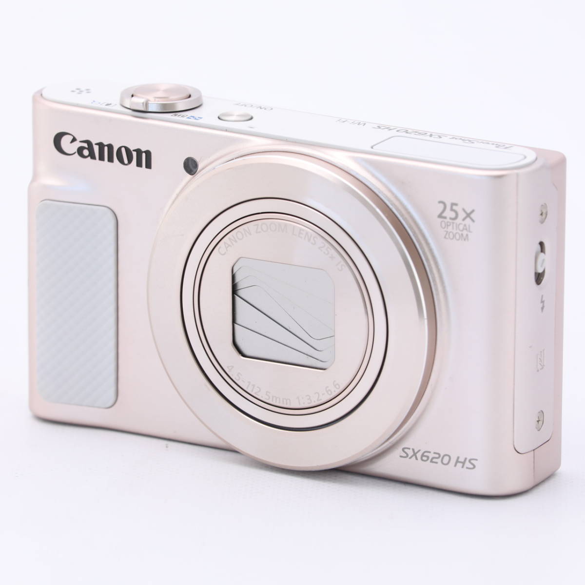 〓ほぼ新品〓 Canon キヤノン PowerShot SX620 HS ホワイト 光学25倍