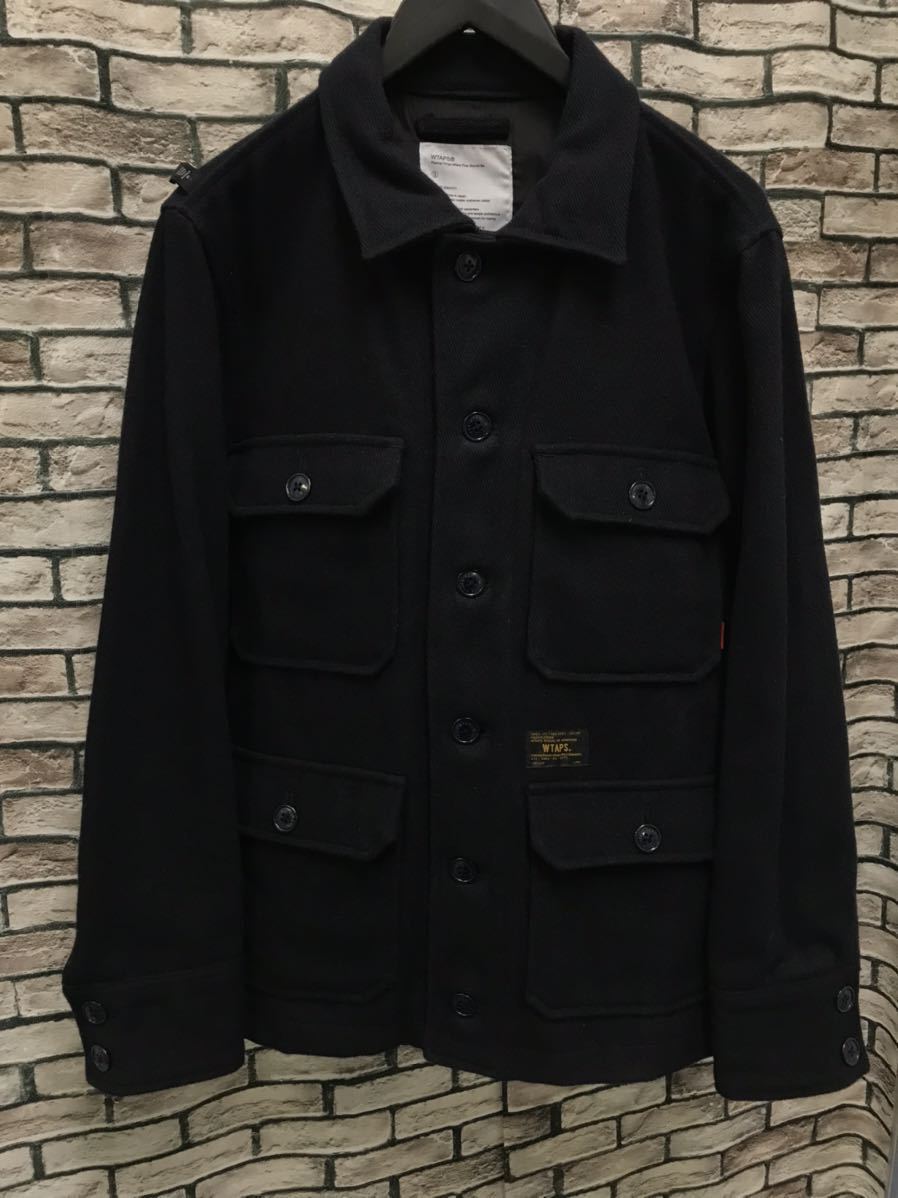 極美品☆WTAPS ダブルタップス☆14AW 142GWDT-JKM06 A-1 JACKET WOPO