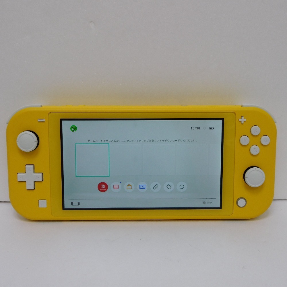 Dz769352 任天堂 ニンテンドー スイッチライト Nintendo Switch Lite HDH-S-YAZAA（JPN) イエロー 中古・超美品_画像2