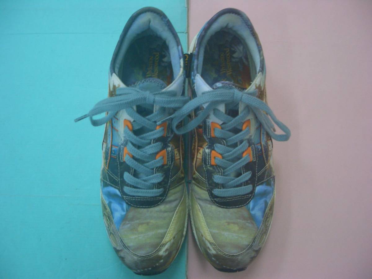 C360-192♪【80】ASICSTIGER ASICS×VivienneWestwood HyperGEL-LYTE サイズ=27.0cm_画像3