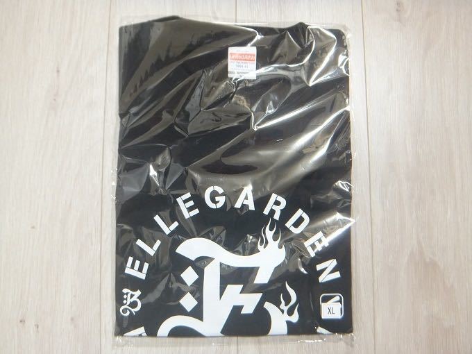 新品未開封 ELLEGARDEN × BRAHMAN WネームTシャツ XL ☆ エルレガーデン ブラフマン ブラック BLACK 黒