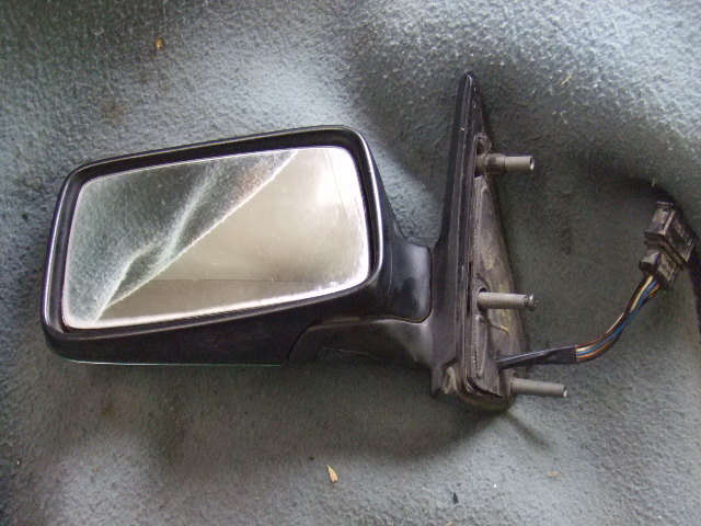 VW Volkswagen original Golf 3 1HADZ left side door mirror passenger's seat side green Golf ⅲ GOLF3