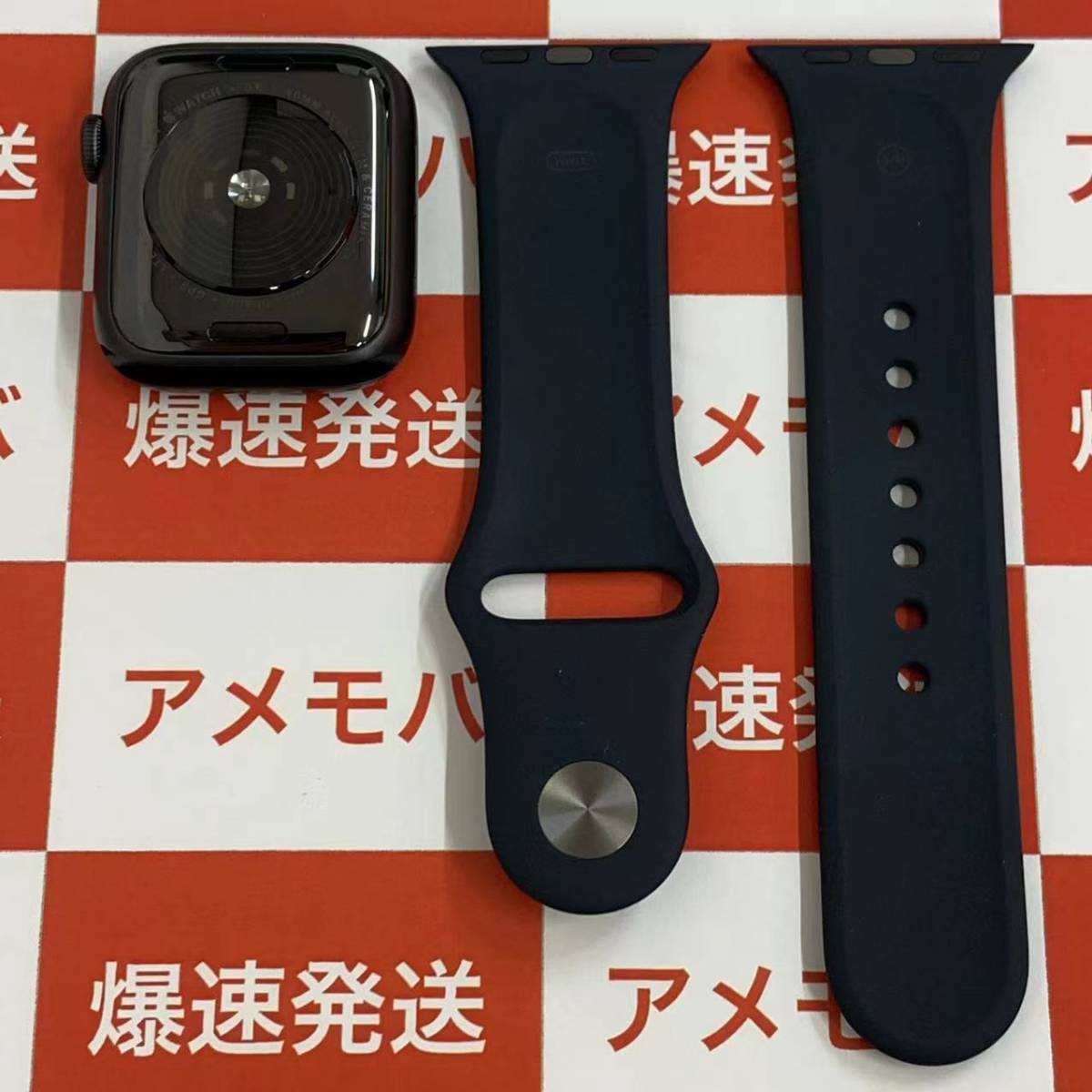 爆速発送 Apple Watch SE GPSモデル 40mm MKR23J/A A2355 極美品  スペースグレイアルミニウムケース・ミッドナイトスポーツバンド