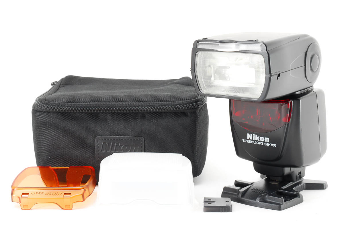 □美品□ ニコン Nikon SB-700 スピードライト 【Nikon製ケース付