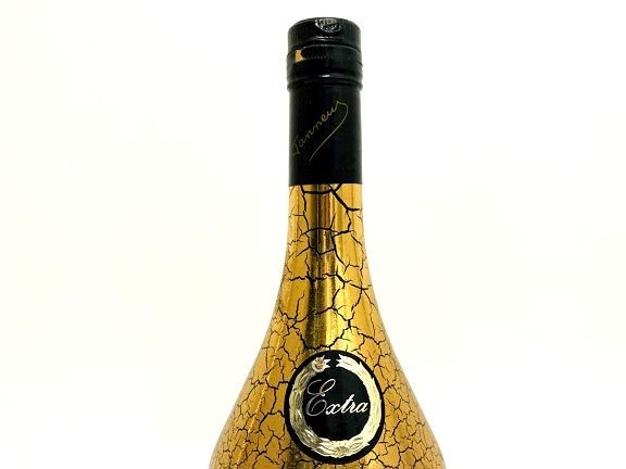◎古酒　ブランデー　TANNEUR EXTRA Grande Fine Champagne　ターナー エクストラ　ゴールド　コニャック　未開栓　K20870_画像3