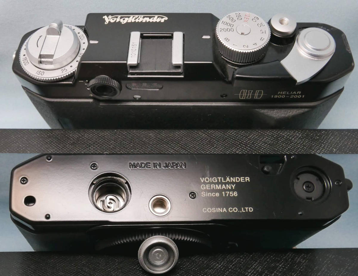 Voigtlander BESSA-T （101周年記念モデル）、純正サイドグリップ、キャリングストラップ_画像5