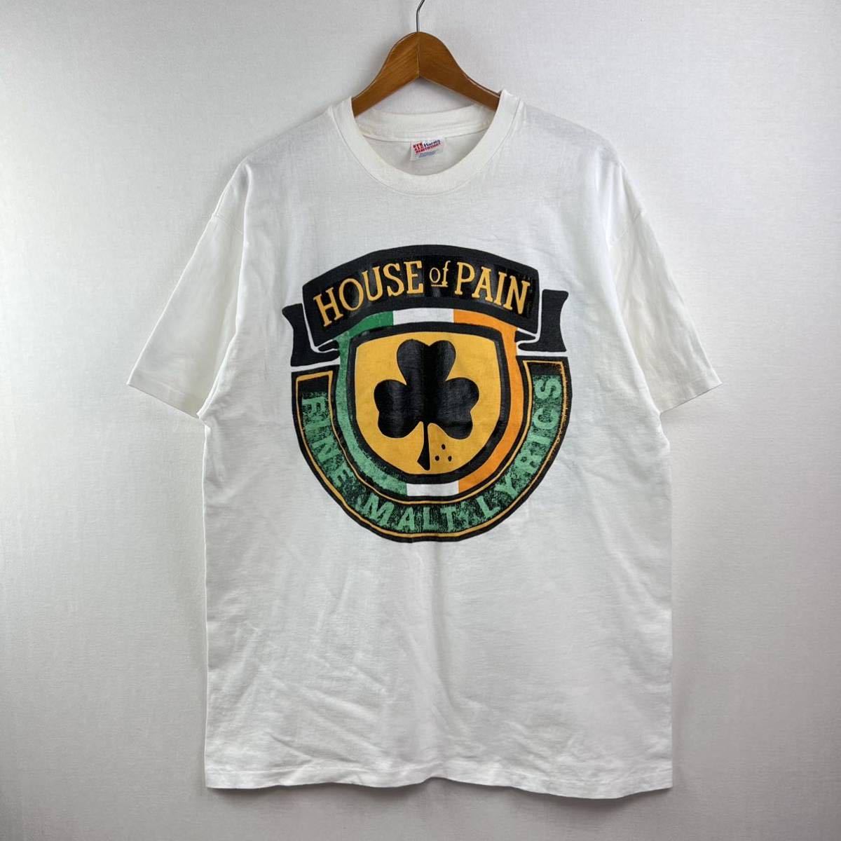 ビンテージ 90s【HOUSE OF PAIN】Tシャツ USA製 古着 ロックt ラップT PUBLIC ENEMY CYPRESS HILL BEASTIE BOYS 2PAC WUTANG ICE CUBEの画像2