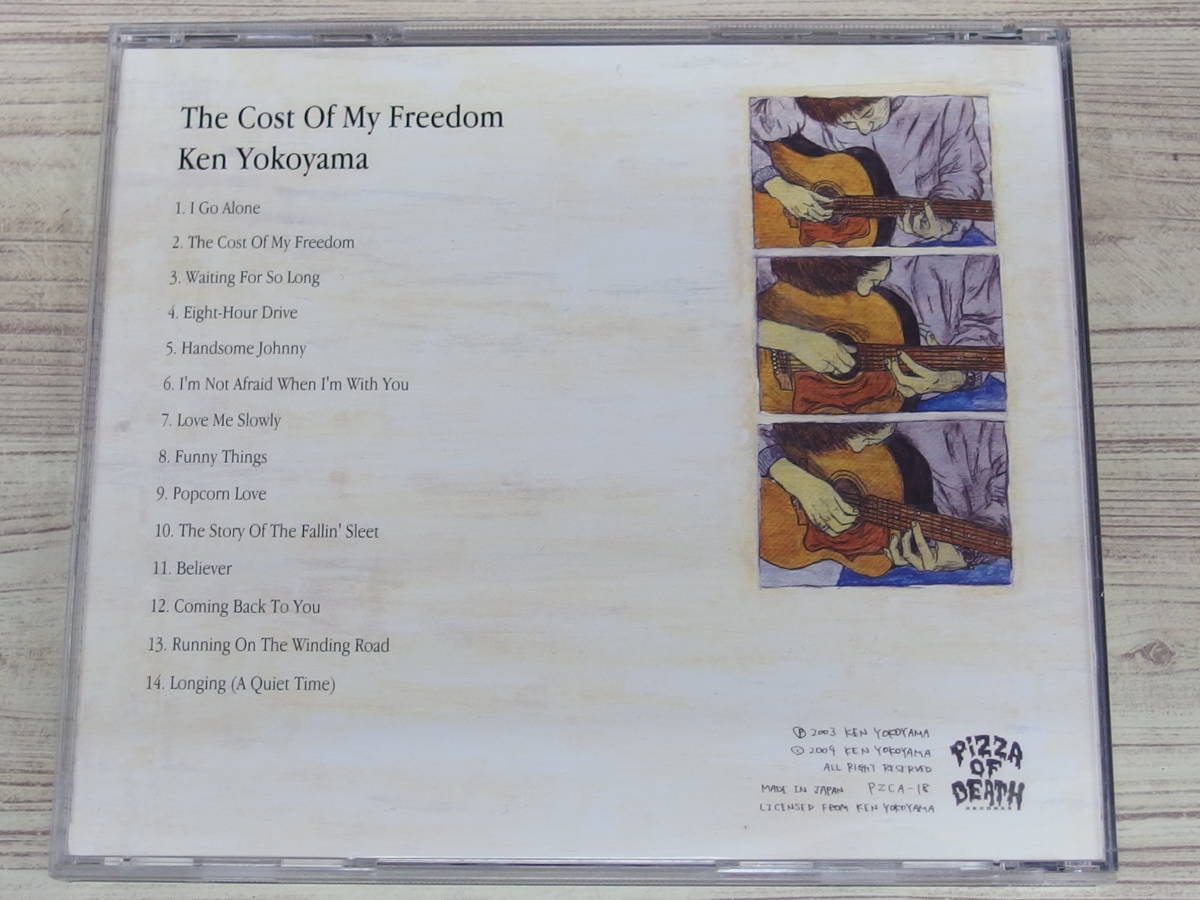 CD / The Cost OF My Freedom / Ken Yokoyama / 『D43』〈3〉 / 中古_画像2