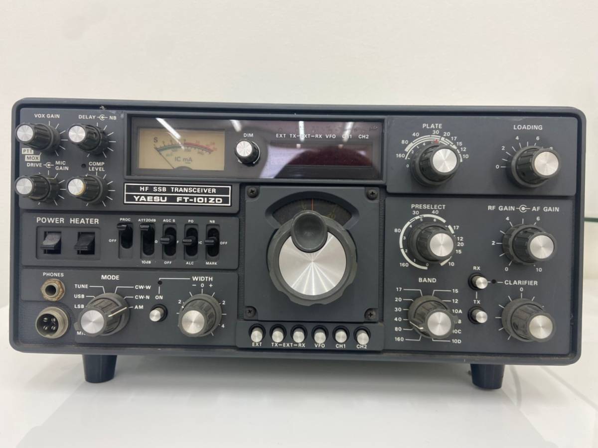 通電確認済み】YAESU 八重洲無線 FT-101ZD HF SSB TRANSCEIVER オール