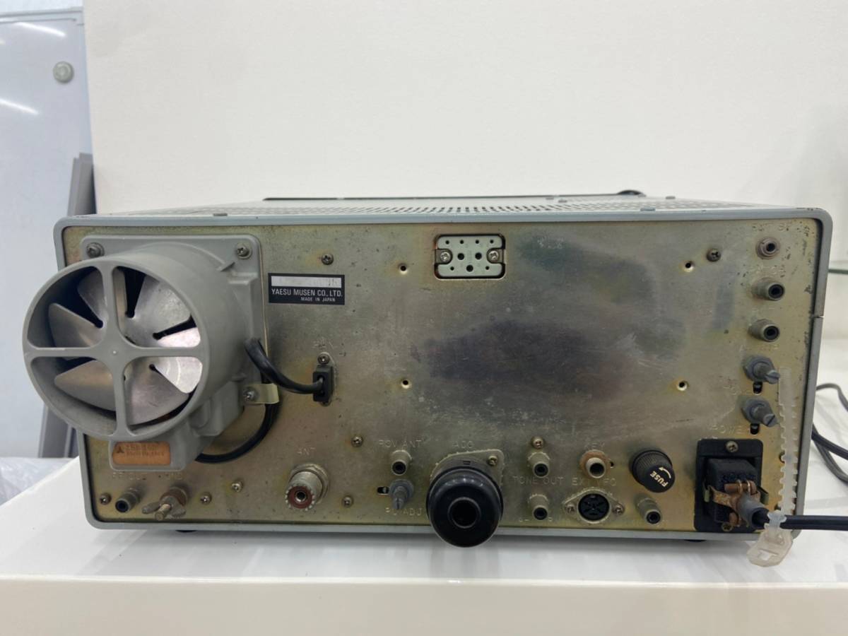 【通電確認済み】YAESU 八重洲無線 FT-101ZD HF SSB TRANSCEIVER オールバンド トランシーバー アマチュア無線_画像7