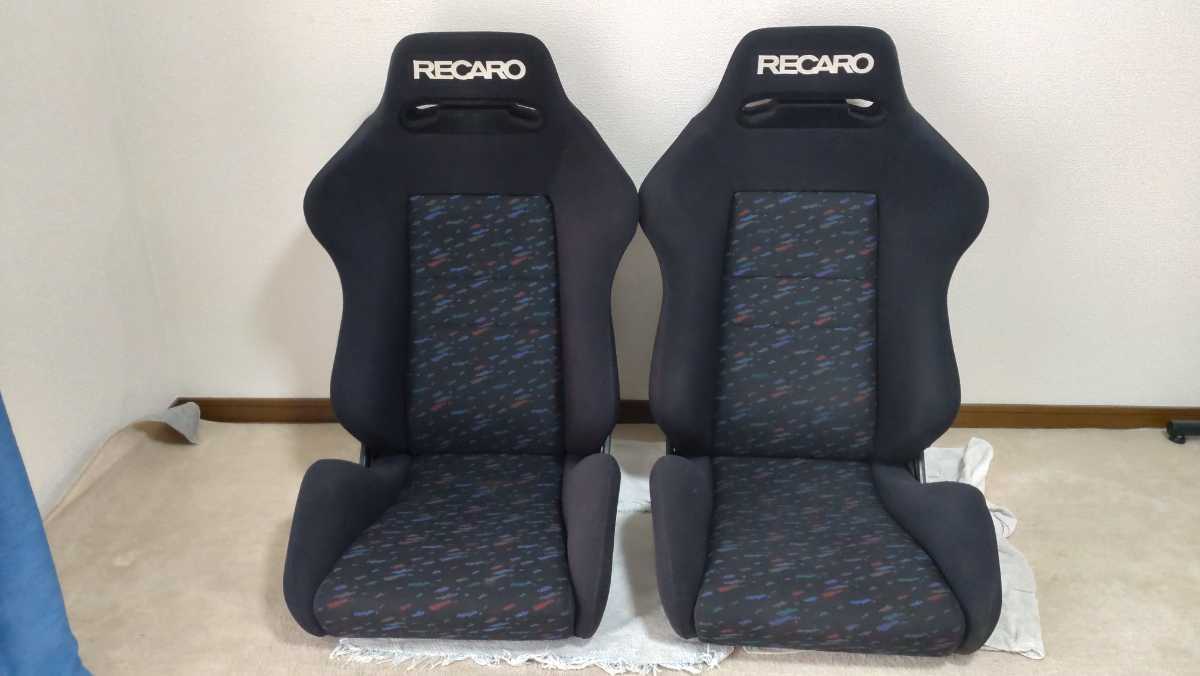 レカロ/RECARO SR-3? セミバケ ルマンカラー? 片側ダイヤル 左右