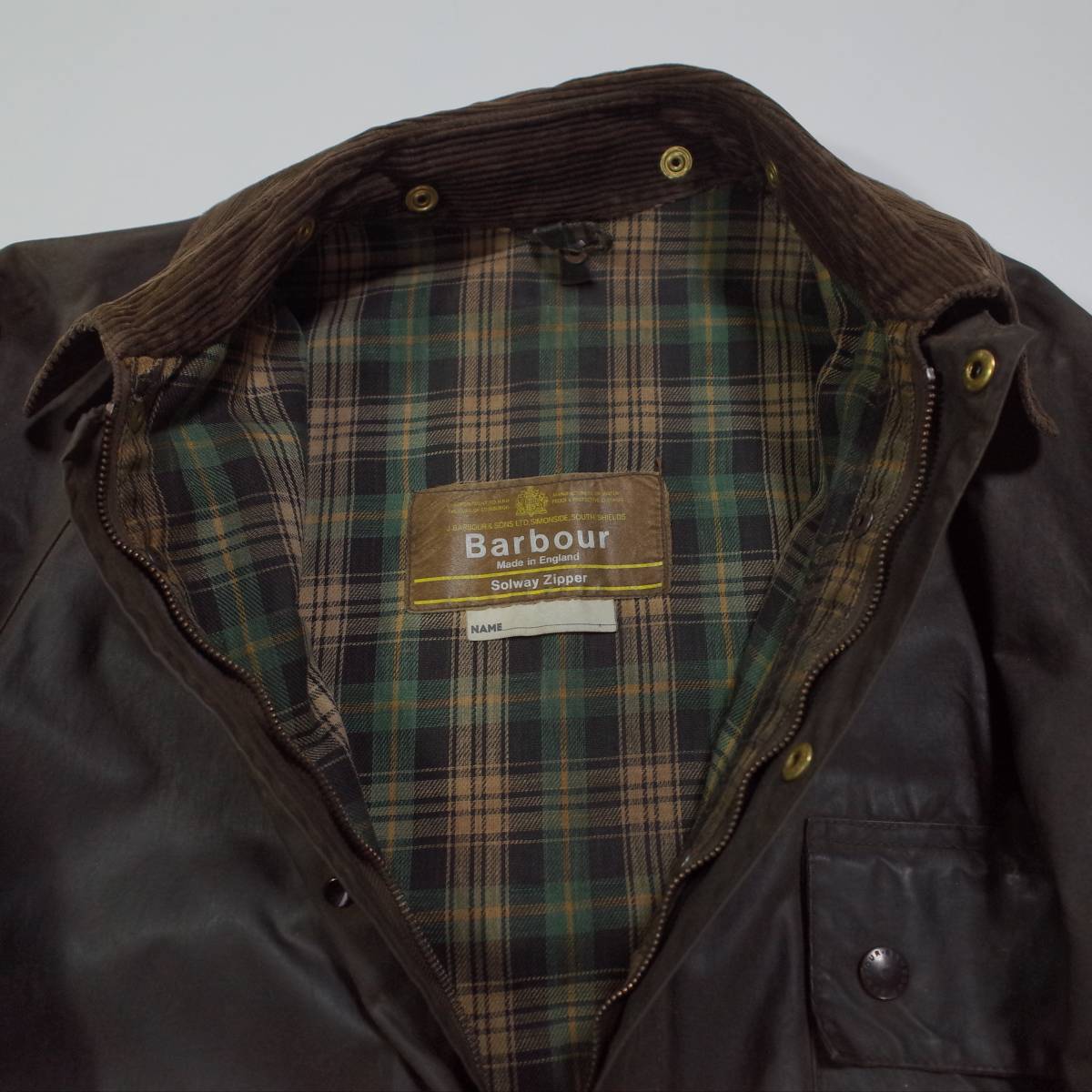 11/13まで値下】BARBOUR バブアー SOLWAY ZIP bckediri.beacukai.go.id