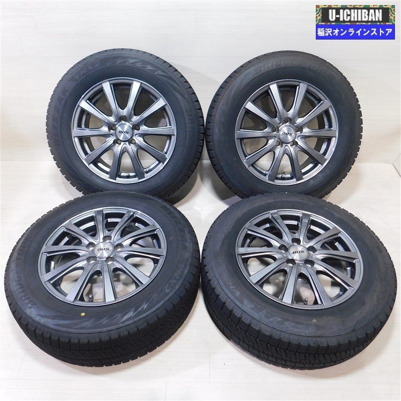 195/65R15 プリウス カローラツーリング 等 DOS 6-15+45 5H100 2021年