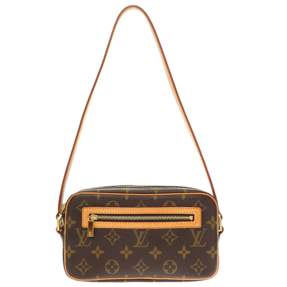 ベタ無し 美品 ルイ ヴィトン モノグラム ポシェット シテ M51183 ショルダーバッグ バッグ LV 0114 LOUIS VUITTON_画像1