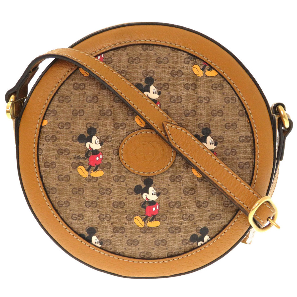 新品同様 グッチ × ディズニー GGスプリーム 603938 ミッキー コラボ ショルダーバッグ バッグ 0124 GUCCI × Disney_画像1