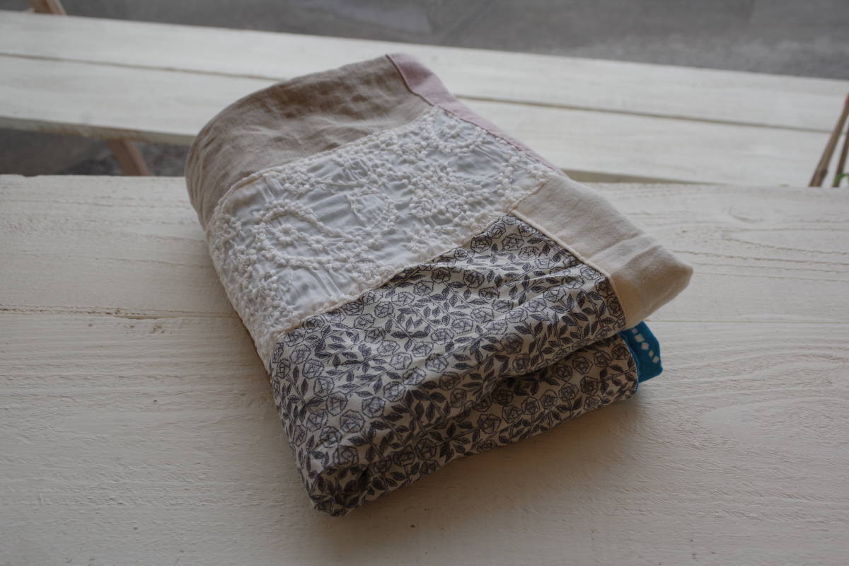  miscellaneous goods house hand made Liberty patchwork blanket mina perhonen extra-large gauze nap Kett B
