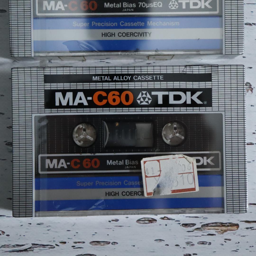 匿名配送】未開封 TDK MA-C60 カセットテープ 2本セット | web