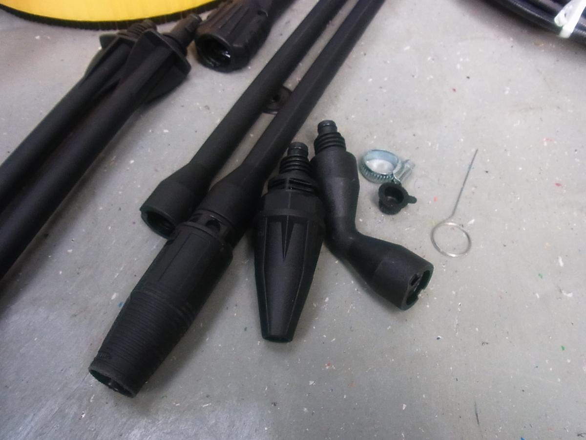 ■■【即決】おそうじ本舗 高圧洗浄機 JET PRO-80 (HK-JP80) 未使用パーツ多数! 動作確認OK!! 3