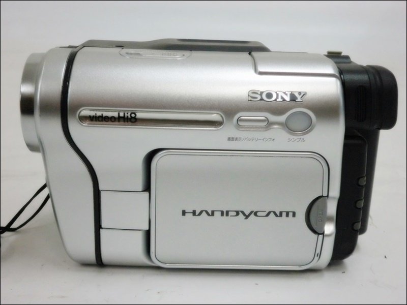20 106-493251-27 [S] SONY ソニー CCD-TRV126 Hi8 ビデオカメラ ハンディカム 2007年製 長106