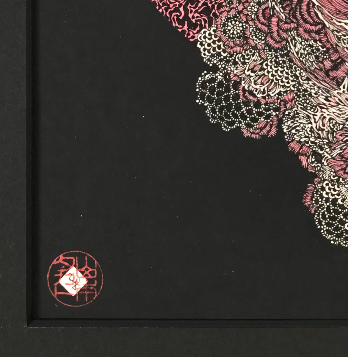 山本タカト(1960-)○原画3号大『紅薔薇の埋葬』入手困難な一点 山本タカト(1960-)○原画3号大『紅薔薇の埋葬』入手困難な一点