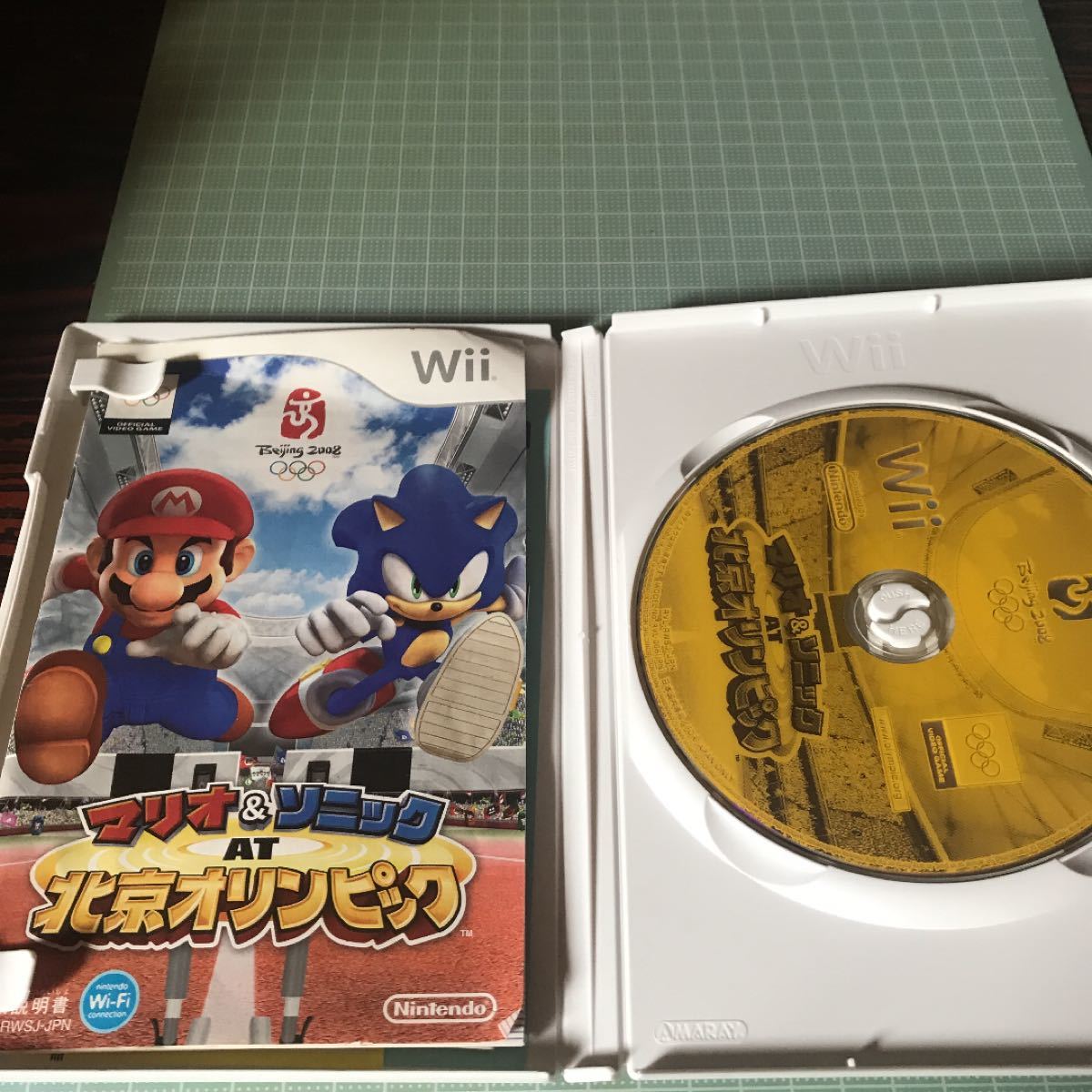 マリオカートWiiとマリオスポーツミックスとマリオ＆ソニックとマリオストライカーズのセット Wiiソフト