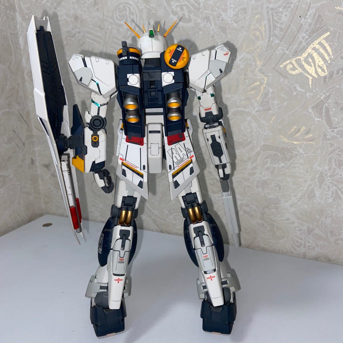 MG 1/100 ジムスナイパーII 全塗装完成品 ニューガンダムオマケ付き ジャンク ガンプラ 9