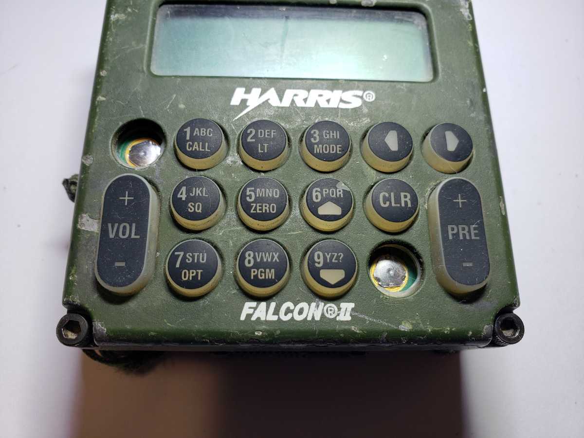 レア 実物 HARRIS AN/PRC 117 ハリス Falcon Ⅱ ファルコン 無線 米軍 サバゲー 放出品 タクティカル ラジオ コスプレ ディスプレイ ①_画像1