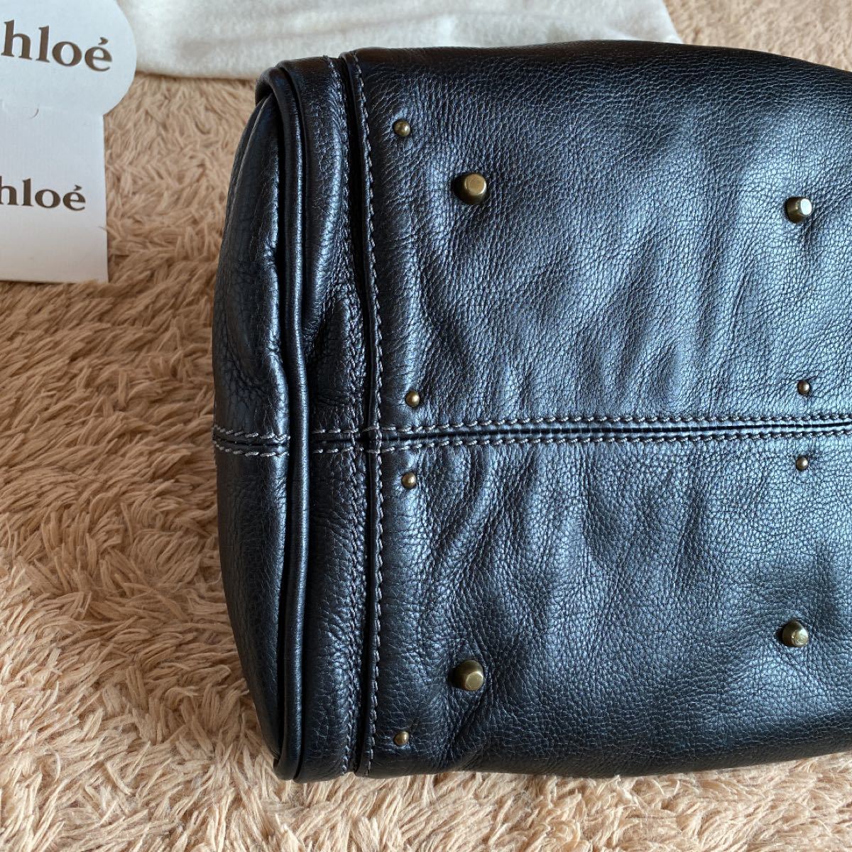 美品】クロエ Chloe パディントン 南京錠 バッグ ブランドバッグ 美品】クロエ Chloe パディントン 南京錠 バッグ ブランドバッグ