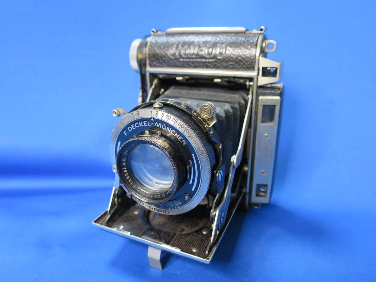 Plaubel Telemeter Roll-Op 6x4.5判 アンティーク蛇腹 Anticomar 7.5cm F2.8 送料無料!!! プラウベル テレメーター