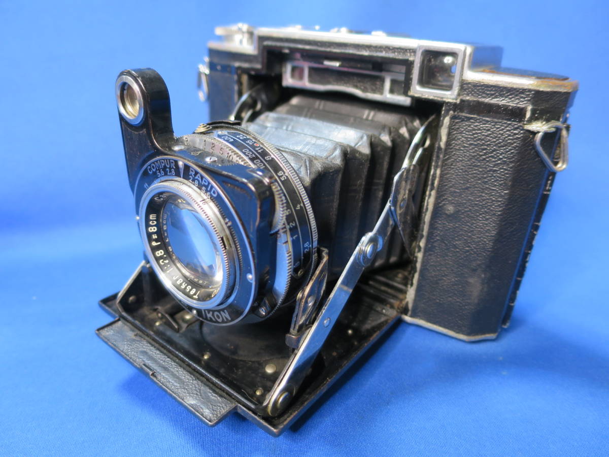 ツァイス スーパーイコンタ スーパーシックス 530/16 テッサー 8cm F2.8 送料無料!!!Zeiss Super Ikonta Super Six Tessar 80ｍｍ_画像2